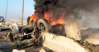 اعرف طرق الوقاية من حرائق السيارات بعد وفاة شخصين بانفجار تنك مركبة بالدائري