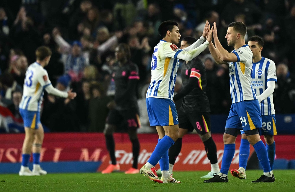 تأهل برايتون ونيوكاسل لدور الـ16 بكأس الاتحاد الإنجليزي على حساب تشيلسي وبرمنجهام